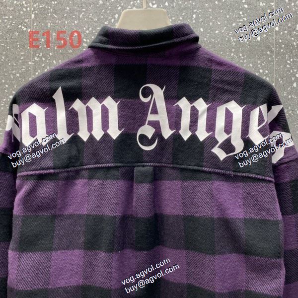 お買い得品 パーム エンジェルス Palm Angels 2020秋冬 スーパーコピー 代引 ブルゾン 2色可選 断頭熊アルファベットプリントLOGO長袖シャツ